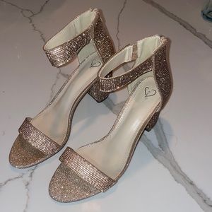 Windsor- Lead The Way Glitter Block Heels